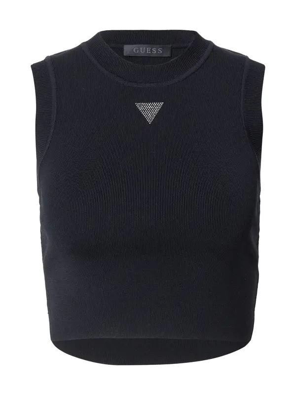 GUESS GUESS Top s naramenicama 'Alexia'  crna