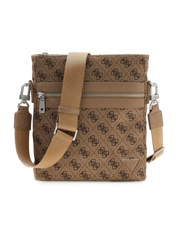 GUESS GUESS Torba preko ramena 'Berlin'  boja devine dlake (camel) / smeđa