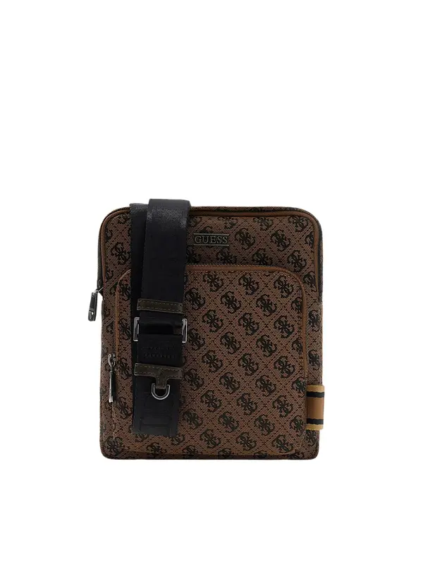 GUESS GUESS Torba preko ramena 'BOSTON'  smeđa / tamno smeđa