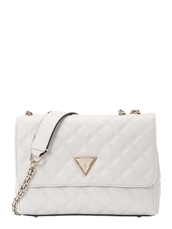 GUESS GUESS Torba preko ramena 'Giully 2'  zlatna / bijela