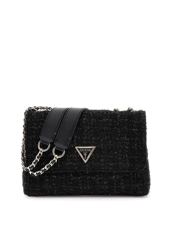 GUESS GUESS Torba preko ramena 'Giully'  crna / srebro