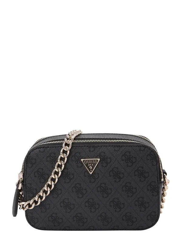 GUESS GUESS Torba preko ramena 'NOELLE II CROSSBODY CAMERA'  tamo siva / crna