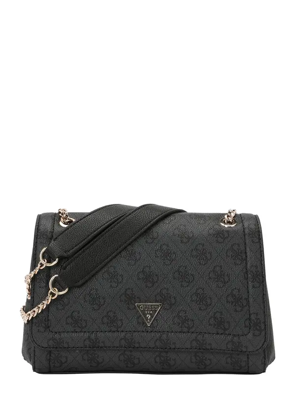 GUESS GUESS Torba preko ramena 'Noelle II'  tamo siva / crna