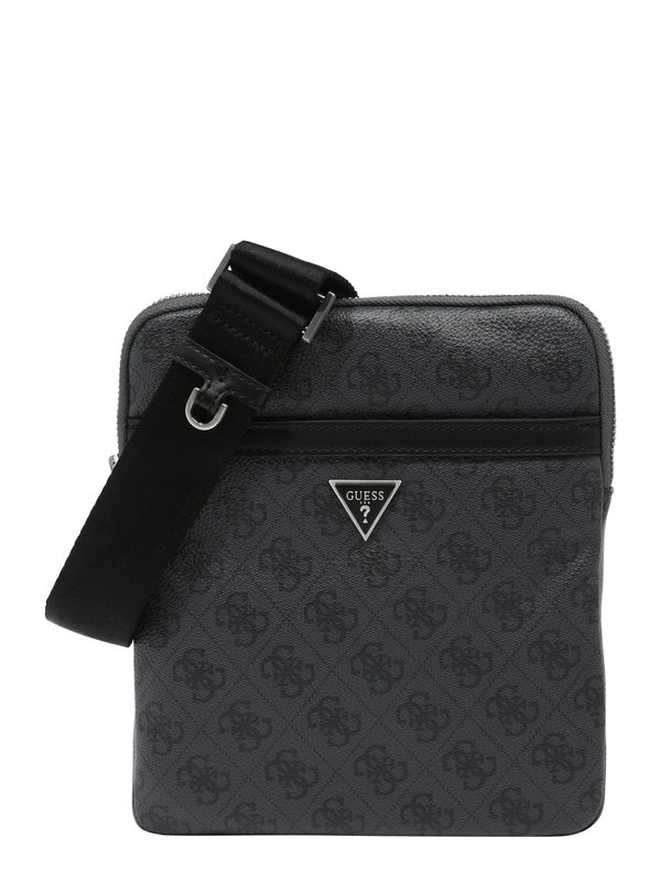 GUESS GUESS Torba preko ramena 'Vezzola'  bazalt siva / crna / srebro