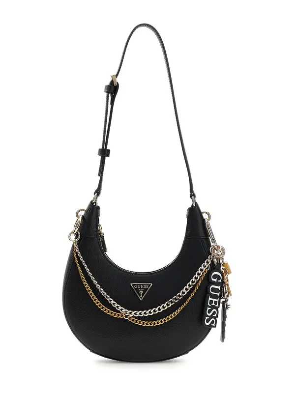 GUESS GUESS Torba za na rame 'Davina'  crna