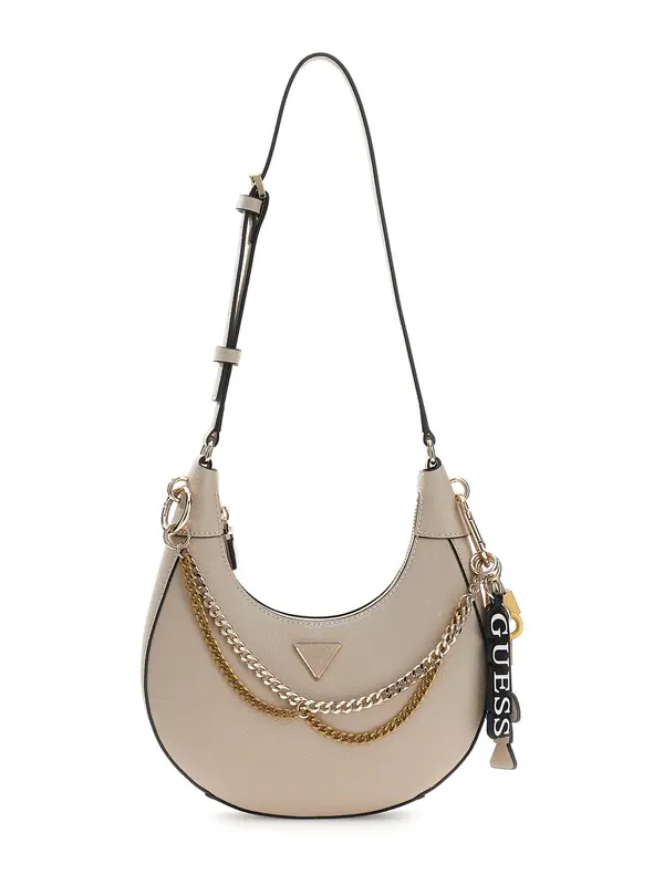 GUESS GUESS Torba za na rame 'Davina'  taupe siva