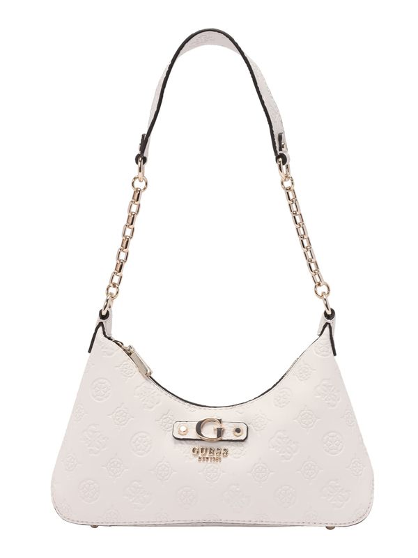 GUESS GUESS Torba za na rame 'Gerty'  zlatna / bijela