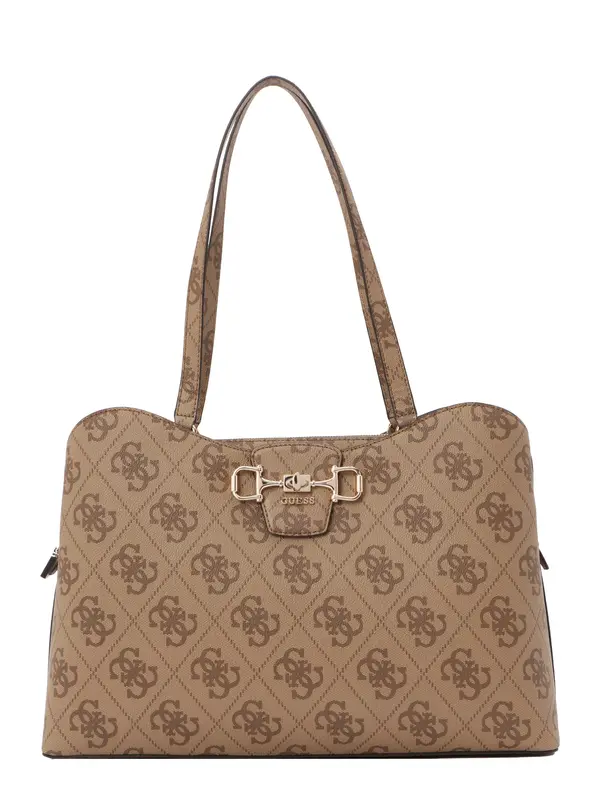 GUESS GUESS Torba za na rame 'Janie'  smeđa / brokat