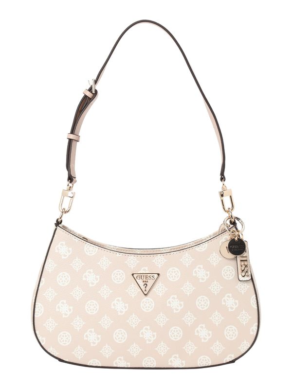 GUESS GUESS Torba za na rame 'NOELLE'  pijesak / bijela