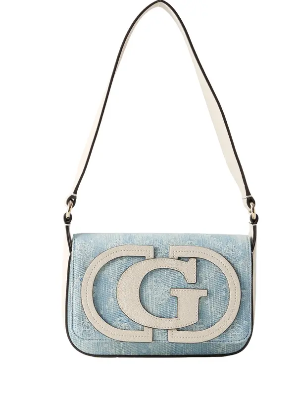 GUESS GUESS Torba za na rame 'Ruby'  bež / plavi traper