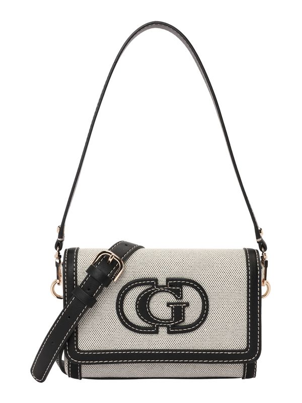 GUESS GUESS Torba za na rame 'SEBINA'  crna / bijela