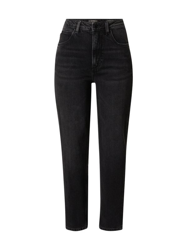 GUESS GUESS Traperice 'Mom'  crni traper