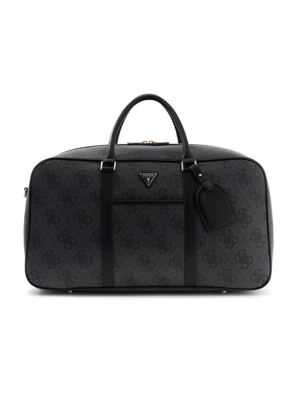 GUESS GUESS Vikend torba 'BERTA'  tamo siva / crna