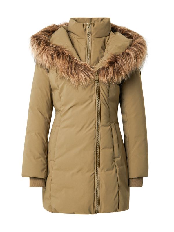 GUESS GUESS Zimski kaput 'SYLVIE MIDI PUFFA JACKET'  zelena