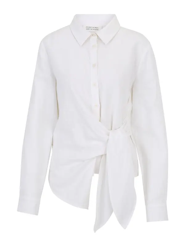 Guido Maria Kretschmer Curvy Guido Maria Kretschmer Curvy Bluza 'Mathilda'  bijela