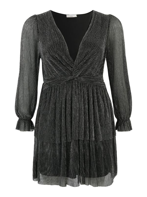 Guido Maria Kretschmer Curvy Guido Maria Kretschmer Curvy Haljina 'Elonie'  crna / srebro