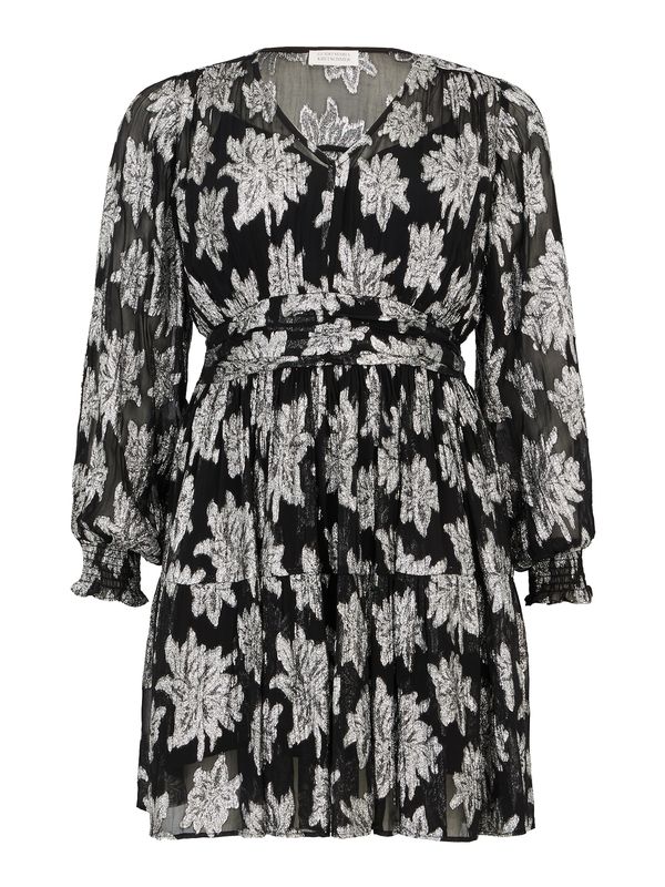 Guido Maria Kretschmer Curvy Guido Maria Kretschmer Curvy Haljina 'Lia'  crna / srebro