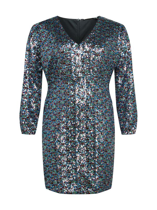 Guido Maria Kretschmer Curvy Guido Maria Kretschmer Curvy Haljina 'Miley'  miks boja / srebro