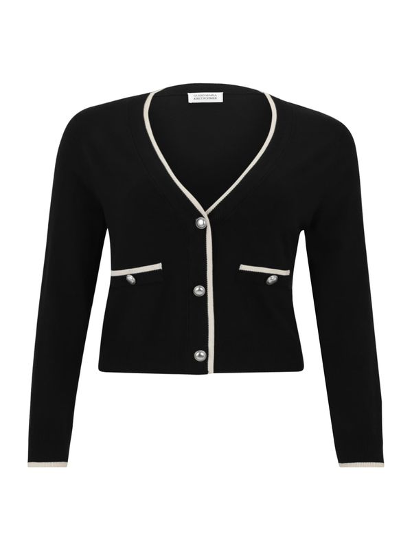 Guido Maria Kretschmer Curvy Guido Maria Kretschmer Curvy Kardigan 'Arabella'  bež / crna