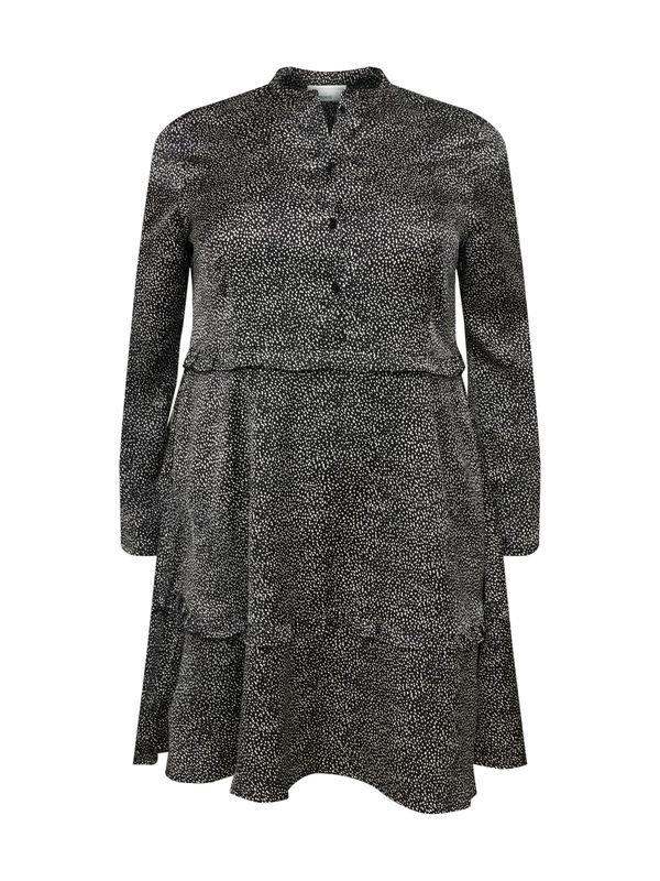 Guido Maria Kretschmer Curvy Guido Maria Kretschmer Curvy Košulja haljina 'Janet'  crna / bijela