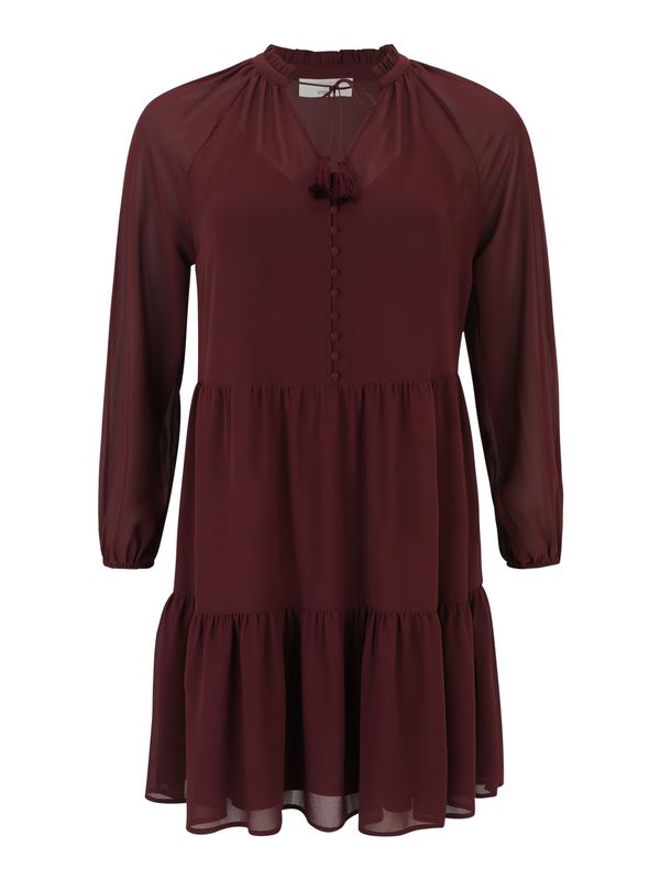 Guido Maria Kretschmer Curvy Guido Maria Kretschmer Curvy Košulja haljina 'Jovana'  bordo