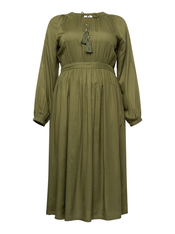 Guido Maria Kretschmer Curvy Guido Maria Kretschmer Curvy Košulja haljina 'Mirell'  tamno zelena