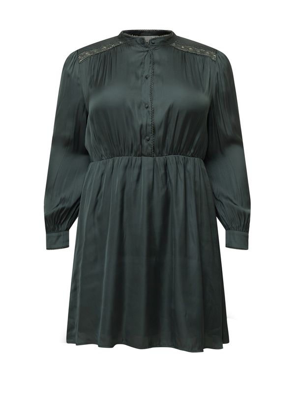 Guido Maria Kretschmer Curvy Guido Maria Kretschmer Curvy Košulja haljina 'Nathalie'  tamno zelena
