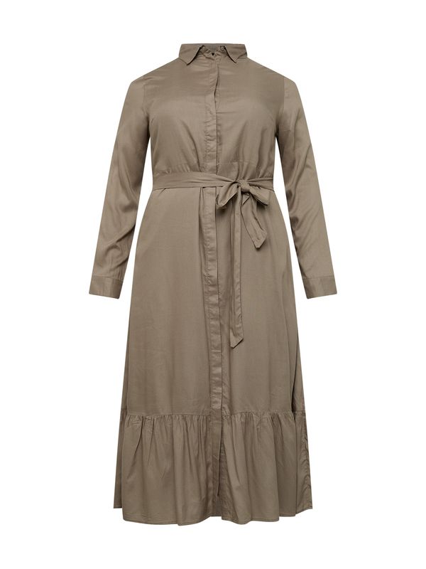 Guido Maria Kretschmer Curvy Guido Maria Kretschmer Curvy Košulja haljina 'Polly'  siva