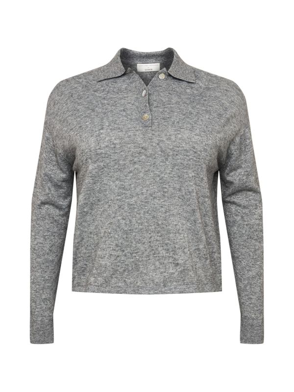 Guido Maria Kretschmer Curvy Guido Maria Kretschmer Curvy Pulover 'Patrizia'  siva melange