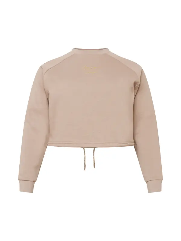 Guido Maria Kretschmer Curvy Guido Maria Kretschmer Curvy Sweater majica 'Maggie'  svijetlosmeđa