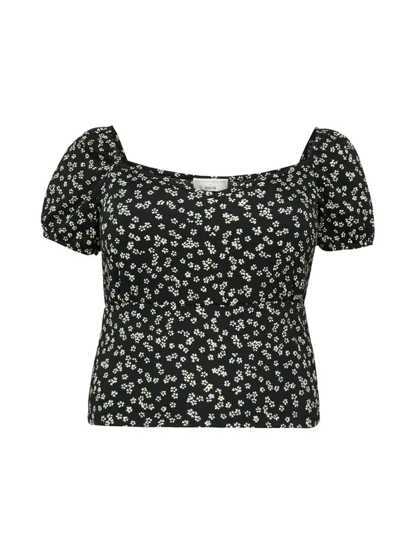 Guido Maria Kretschmer Curvy Guido Maria Kretschmer Curvy Top 'Georgia'  crna / bijela
