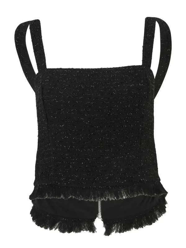 Guido Maria Kretschmer Curvy Guido Maria Kretschmer Curvy Top 'Ruby'  crna