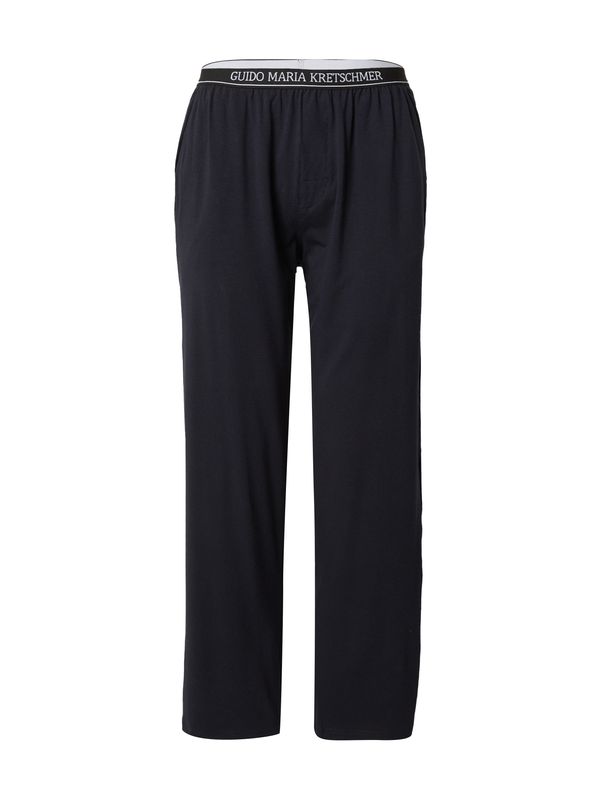 Guido Maria Kretschmer Men Guido Maria Kretschmer Men Duge gaće 'Cedric'  mornarsko plava / prljavo bijela