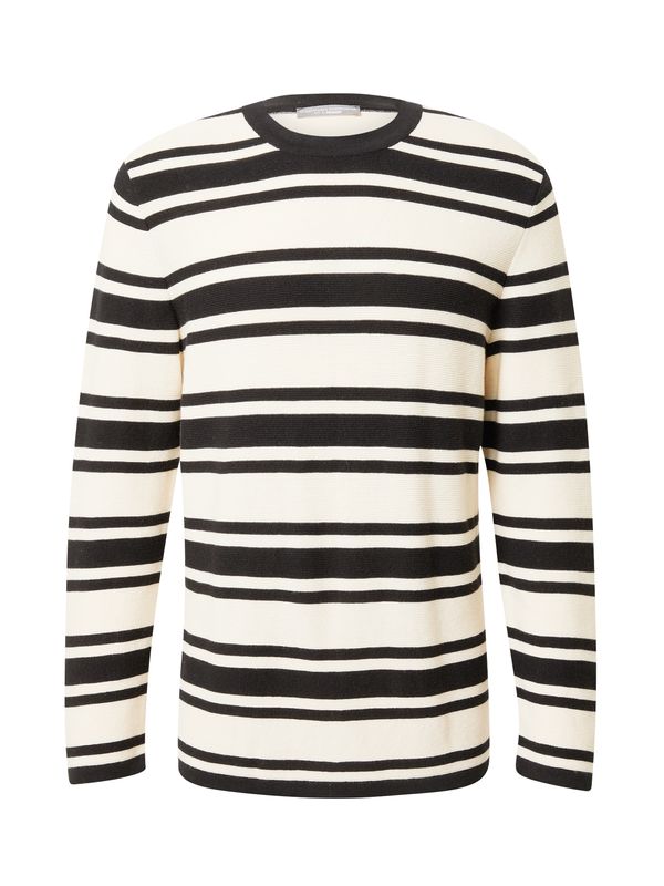 Guido Maria Kretschmer Men Guido Maria Kretschmer Men Pulover 'Vince'  bež / crna