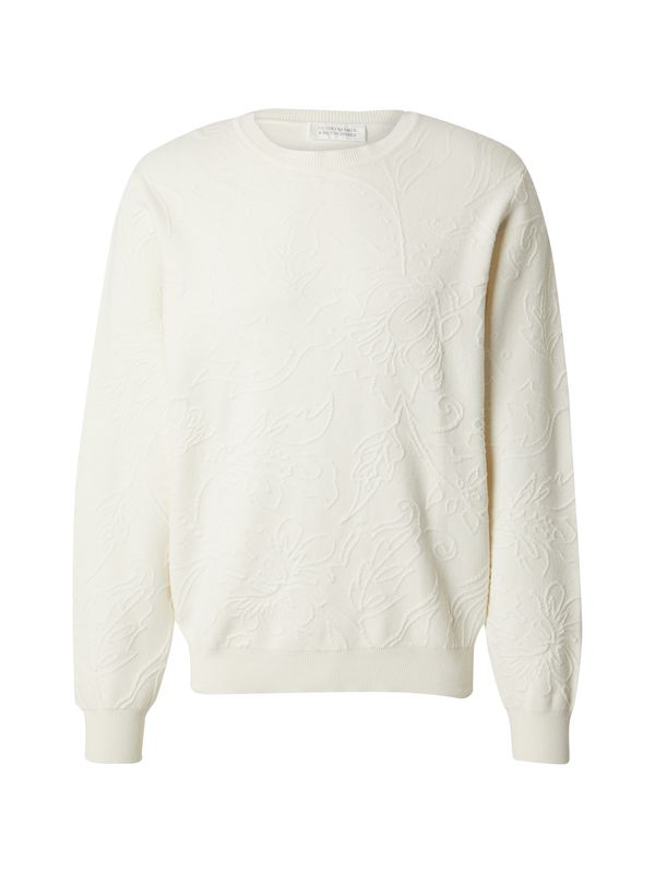 Guido Maria Kretschmer Men Guido Maria Kretschmer Men Sweater majica 'Francesco'  bijela