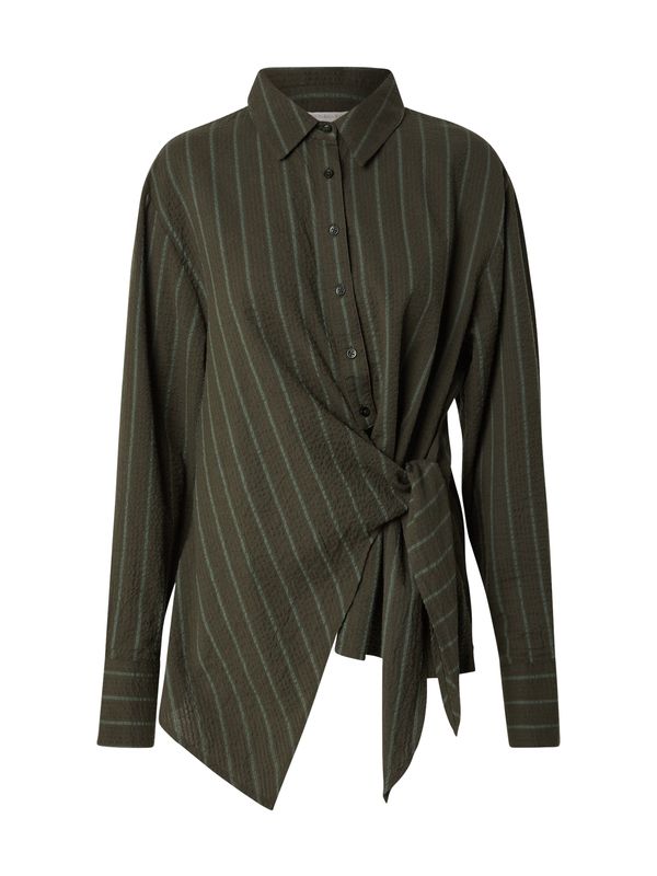 Guido Maria Kretschmer Women Guido Maria Kretschmer Women Bluza 'Carlene'  zelena / smaragdno zelena