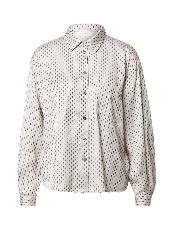 Guido Maria Kretschmer Women Guido Maria Kretschmer Women Bluza 'Francesca'  grafit siva / bijela