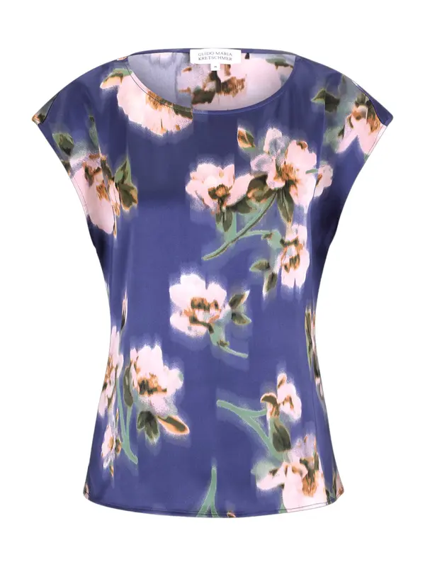 Guido Maria Kretschmer Women Guido Maria Kretschmer Women Bluza 'Lola'  noćno plava / svijetlosmeđa / maslinasta / rosé