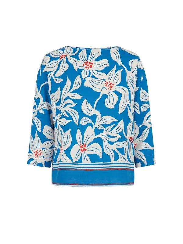 Guido Maria Kretschmer Women Guido Maria Kretschmer Women Bluza 'Rylie'  plava / crvena / bijela