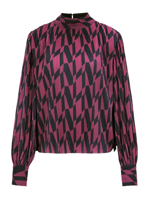 Guido Maria Kretschmer Women Guido Maria Kretschmer Women Bluza 'Susan'  tamno roza / crna