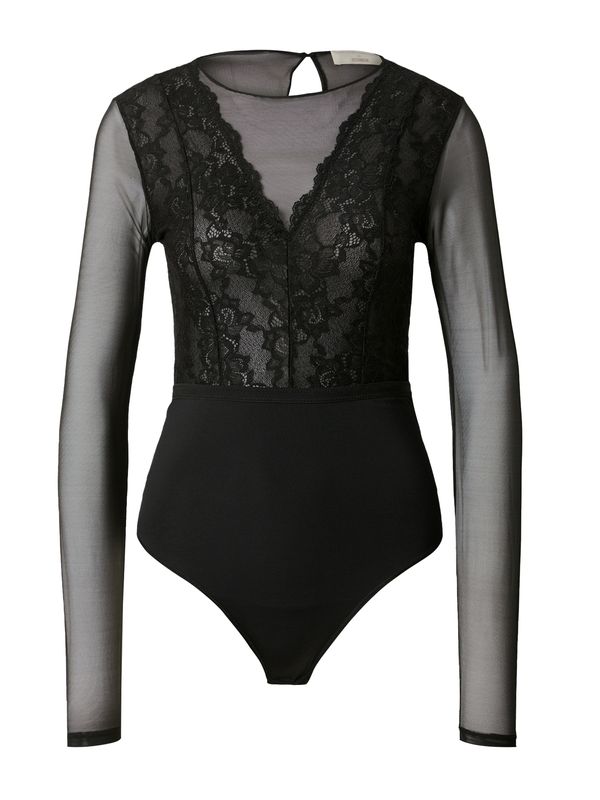 Guido Maria Kretschmer Women Guido Maria Kretschmer Women Bodi majica 'Jouna'  crna