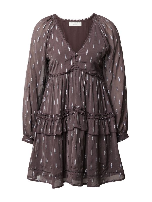 Guido Maria Kretschmer Women Guido Maria Kretschmer Women Haljina 'Fray'  smeđa / srebro