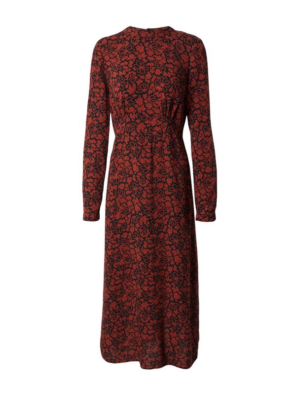 Guido Maria Kretschmer Women Guido Maria Kretschmer Women Haljina 'Martje'  hrđavo crvena / crna