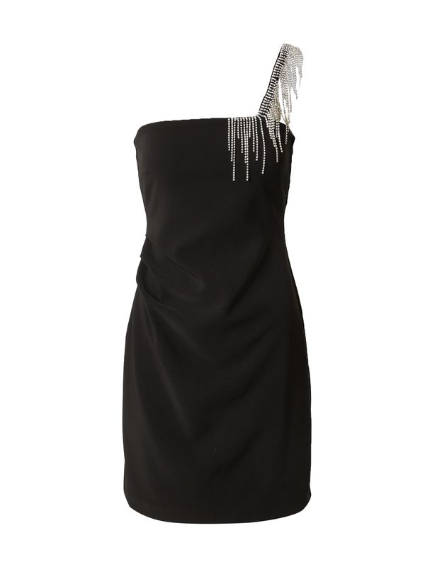 Guido Maria Kretschmer Women Guido Maria Kretschmer Women Koktel haljina 'Charlotta'  crna / srebro