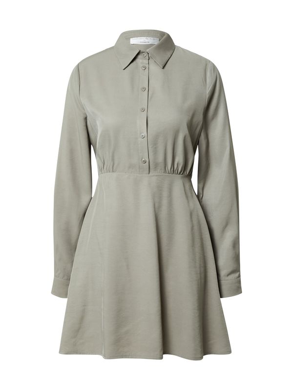 Guido Maria Kretschmer Women Guido Maria Kretschmer Women Košulja haljina  kameno siva
