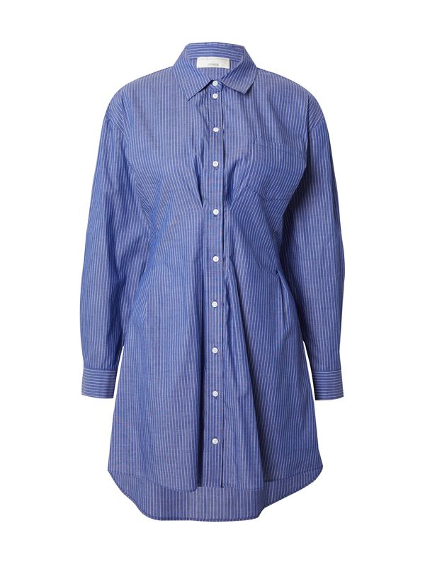 Guido Maria Kretschmer Women Guido Maria Kretschmer Women Košulja haljina 'Nina'  plava / bijela
