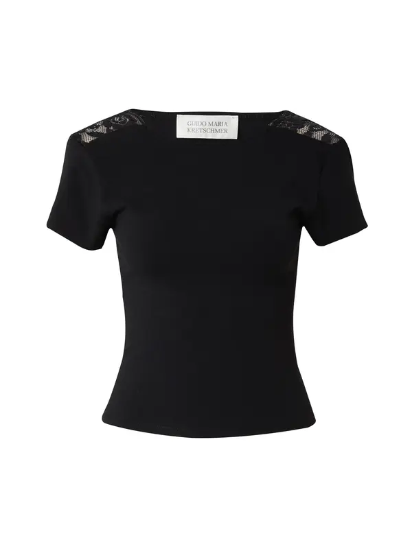 Guido Maria Kretschmer Women Guido Maria Kretschmer Women Majica 'Allie'  crna