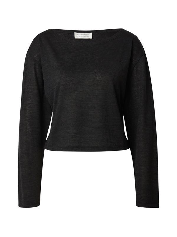 Guido Maria Kretschmer Women Guido Maria Kretschmer Women Majica 'Maggie'  crna melange