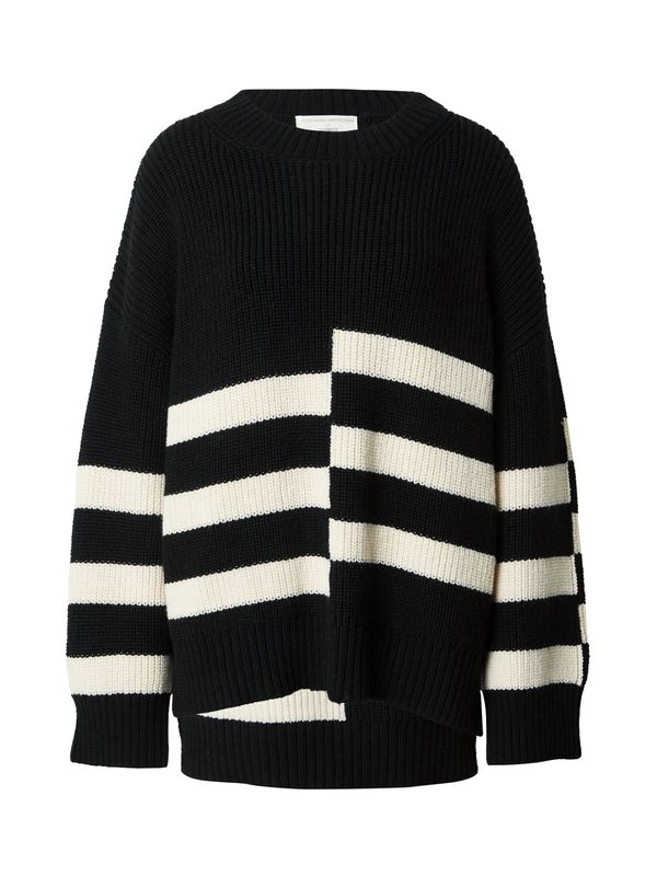 Guido Maria Kretschmer Women Guido Maria Kretschmer Women Pulover 'Lina'  crna / bijela