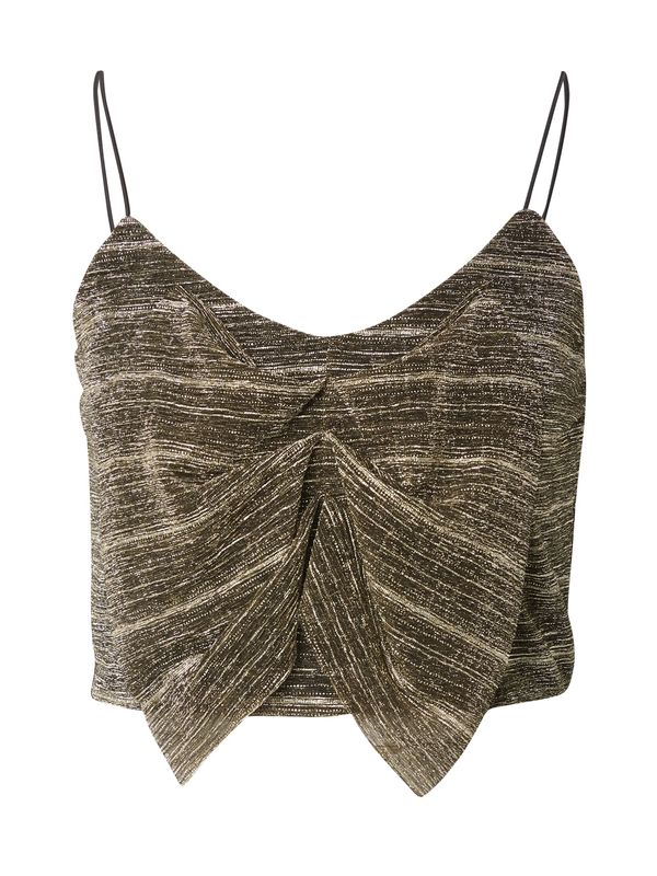 Guido Maria Kretschmer Women Guido Maria Kretschmer Women Top 'Delia'  zlatna